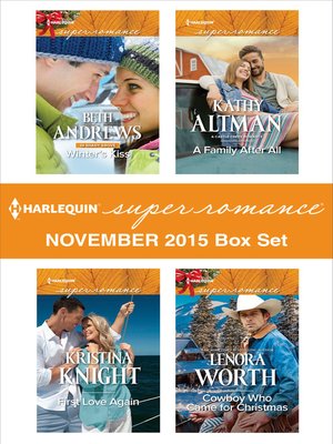 cover image of Harlequin Superromance November 2015 Box Set
